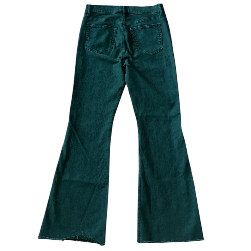 LOFT Fresh Cut High Rise Slim Flare Jeans Size 4 - Picture 6 of 11